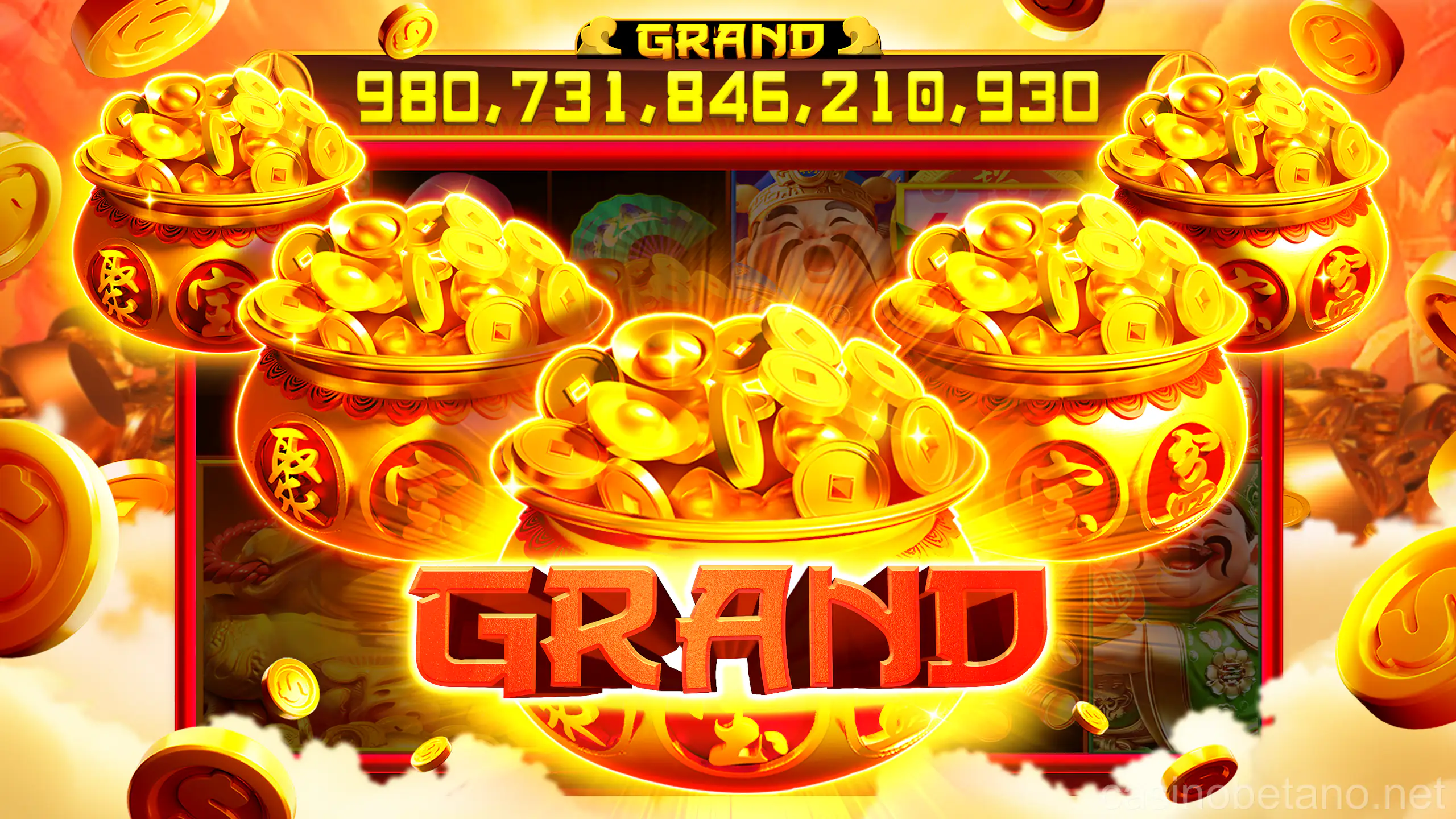 Tela inicial do betano casino